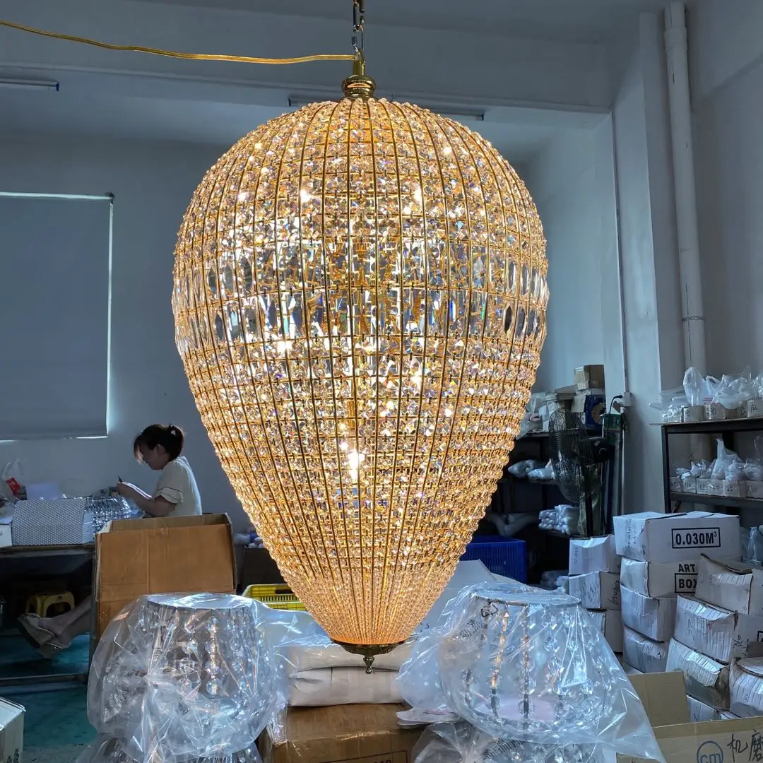 Source Sputnik Chandeliers Modern Crystal Pendant Light Luxury ...
