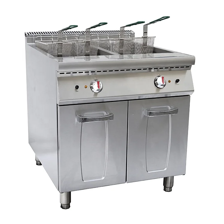 10L Table Top Single Tank Gas Chicken French Fries Chips Deep Fryer Commercial Machine Spare Parts Provided Restaurant Equipment