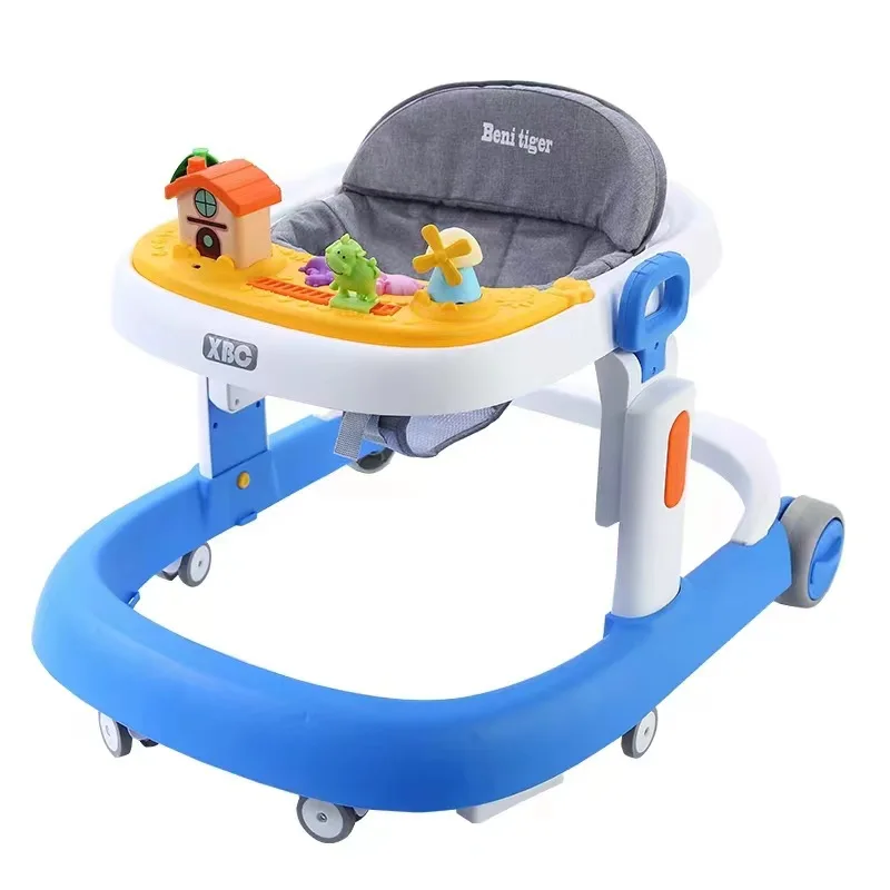 3 in 1 Baby Walker with Wheels - Adjustable & Portable