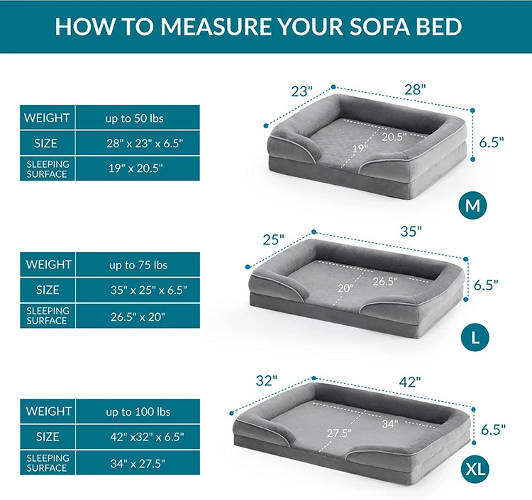 Customization Hot Sale Extra Large Dog Bed Big Size Dog Bed For Large