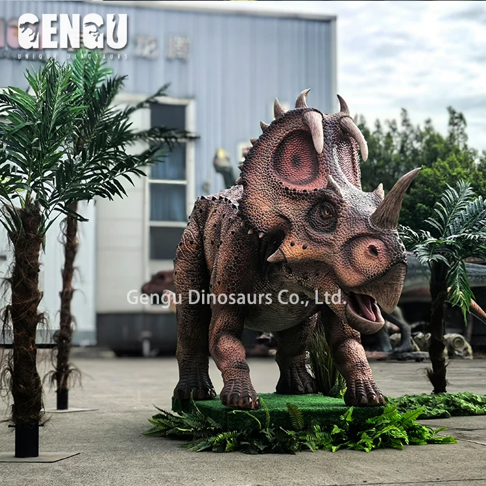 High Quality Simulation Dinosaur Realistic Model Life-size Animatronic Dinosaur Model Gengu Dinosaur