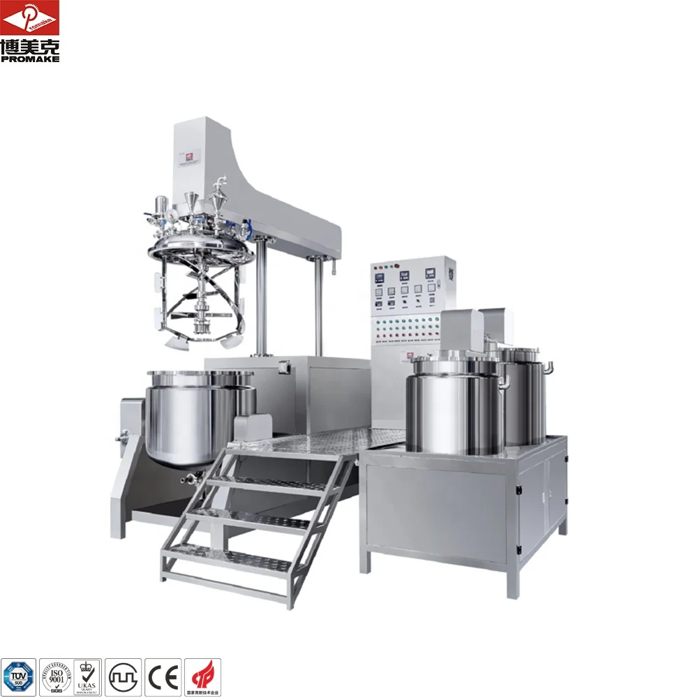 Вакуумная гомогенная машина для изготовления лосьона и зубной пасты