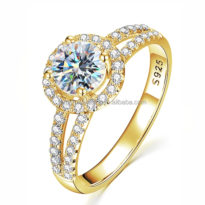 Shop Our Fashion Gra Diamond Moissanite Ring in 925 Sterling Silver