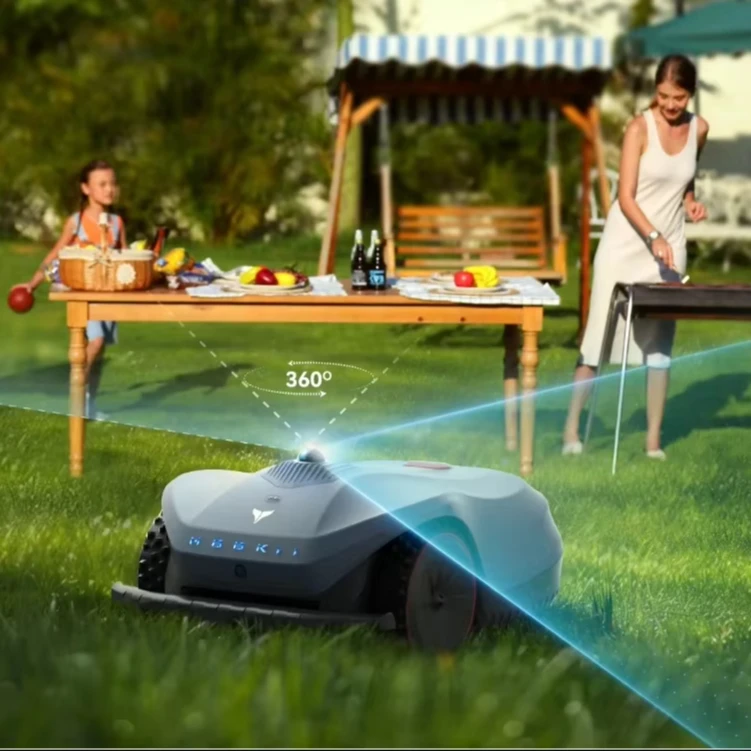 Smart Electric Remote Control Lawnmower Robot Wireless Lawn Mower Robotic Grass Cutter Robot Tondeuse Gazon Cortacesped Machine