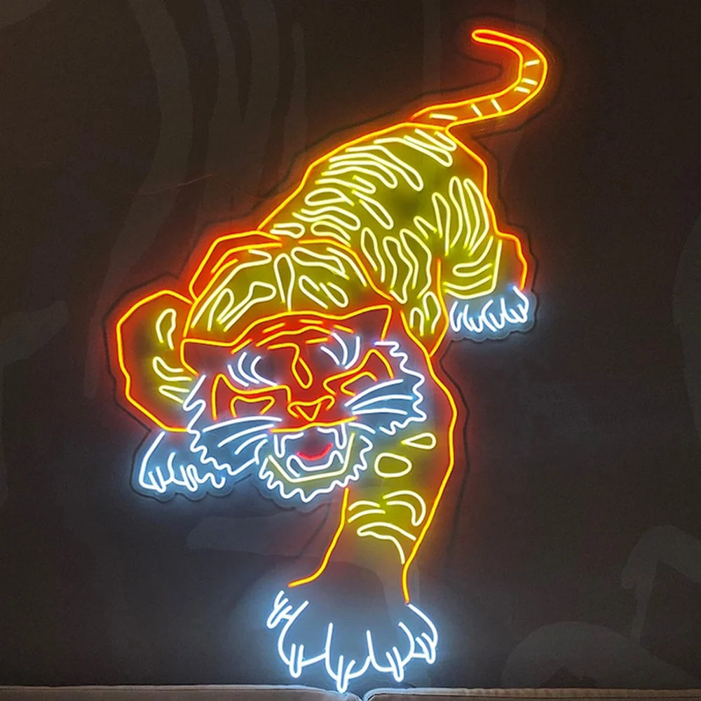 The Toy Tiger - Louisville, KY (Neon Sign) Photographic Print for Sale by  dcollin4444