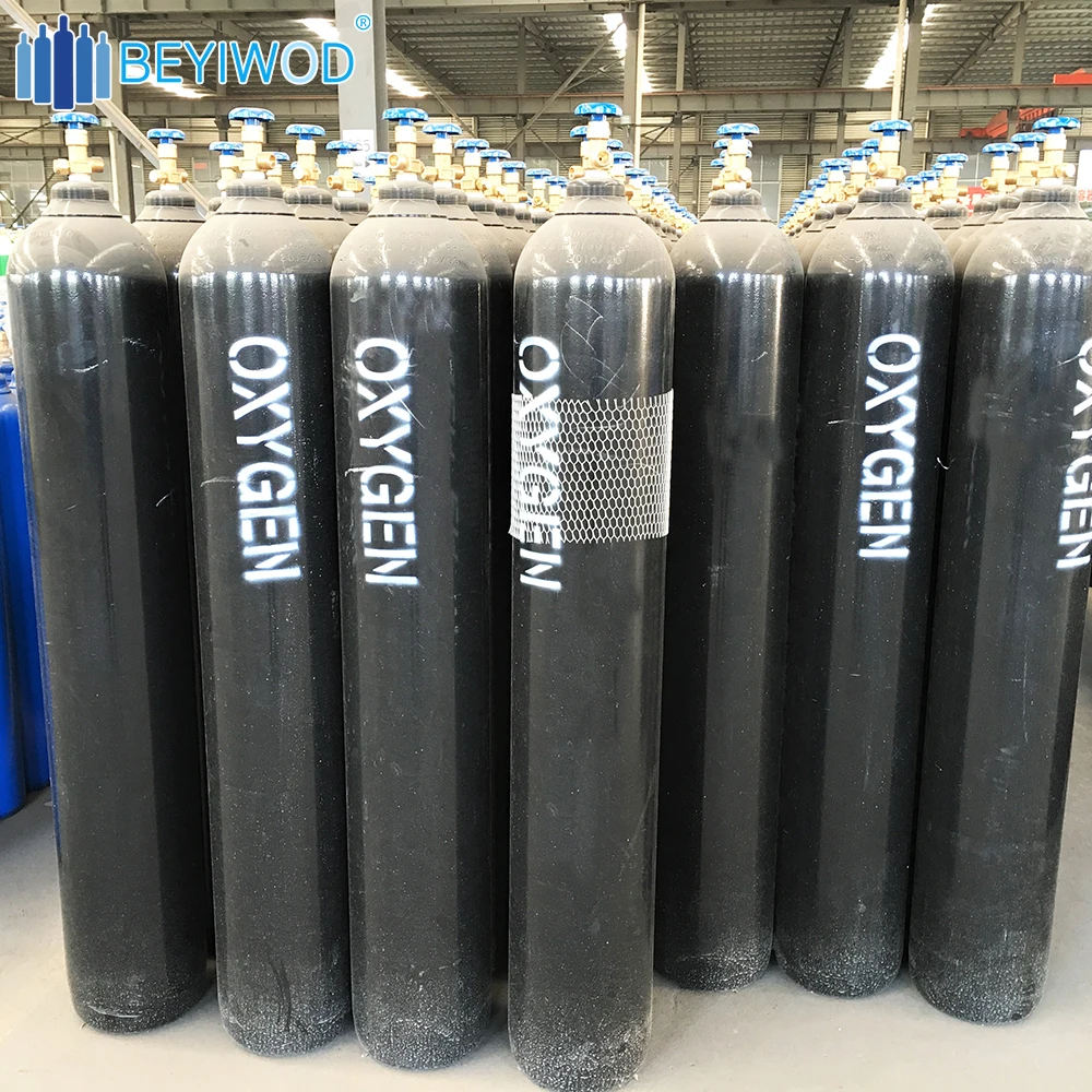 High Pressure 2l/5l/8l/10l/13.4l/20l/30l/50l Medical Oxygen Cylinder