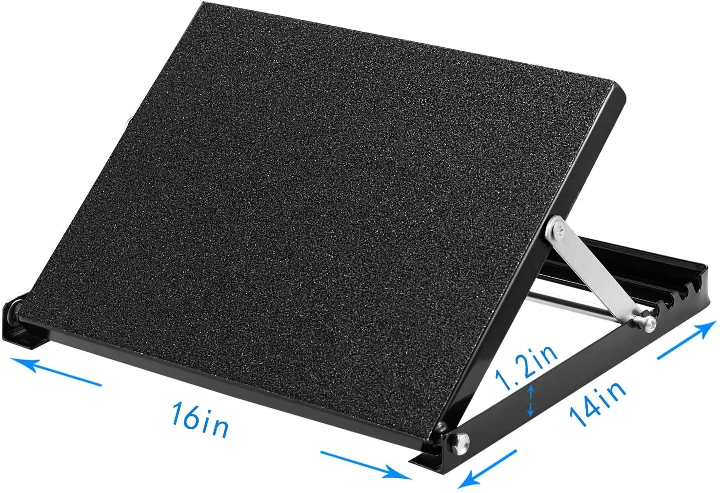 Slant Board with Full Non-Slip Surface Steel Calf Stretcher Stretch Board