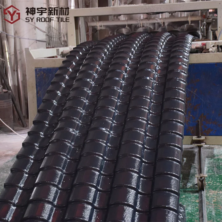 Chinese Pvc Plastic Roof Tiles Pane Color ASA Coated PVC Plastic Type of Roofing Sheets for Steep Slope Roof Supplier