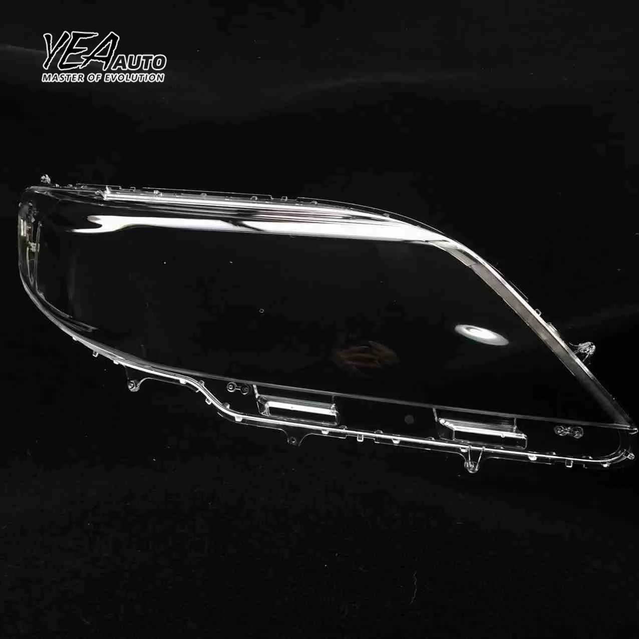 product yea auto car headlight cover lens glass for toyota sienna lens cover 2011   2015 pc lampshade clear shell-34