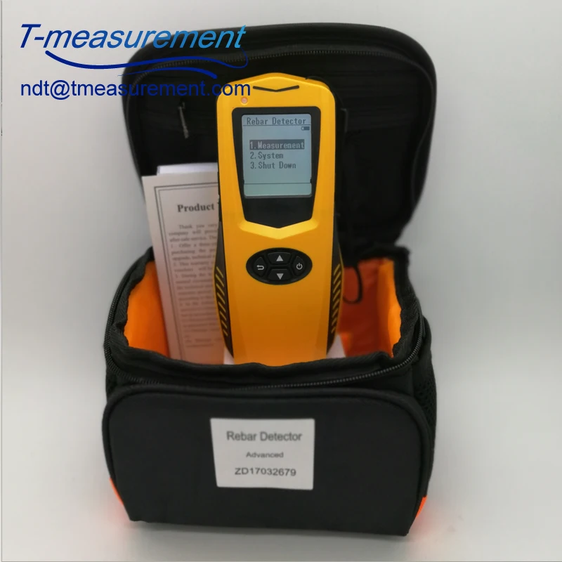 T-Measurement TEM-620XH Pocket Type Rebar Locator Pachometer,Concrete Cover Meter Rebar Spacing and Cover