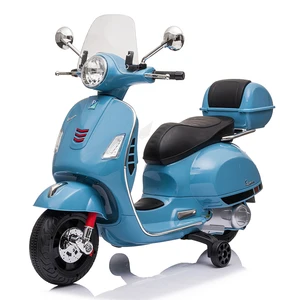 Licensed Vespa Kids Ride on Motorbike Kids Electric Motorcycle 9410-801S