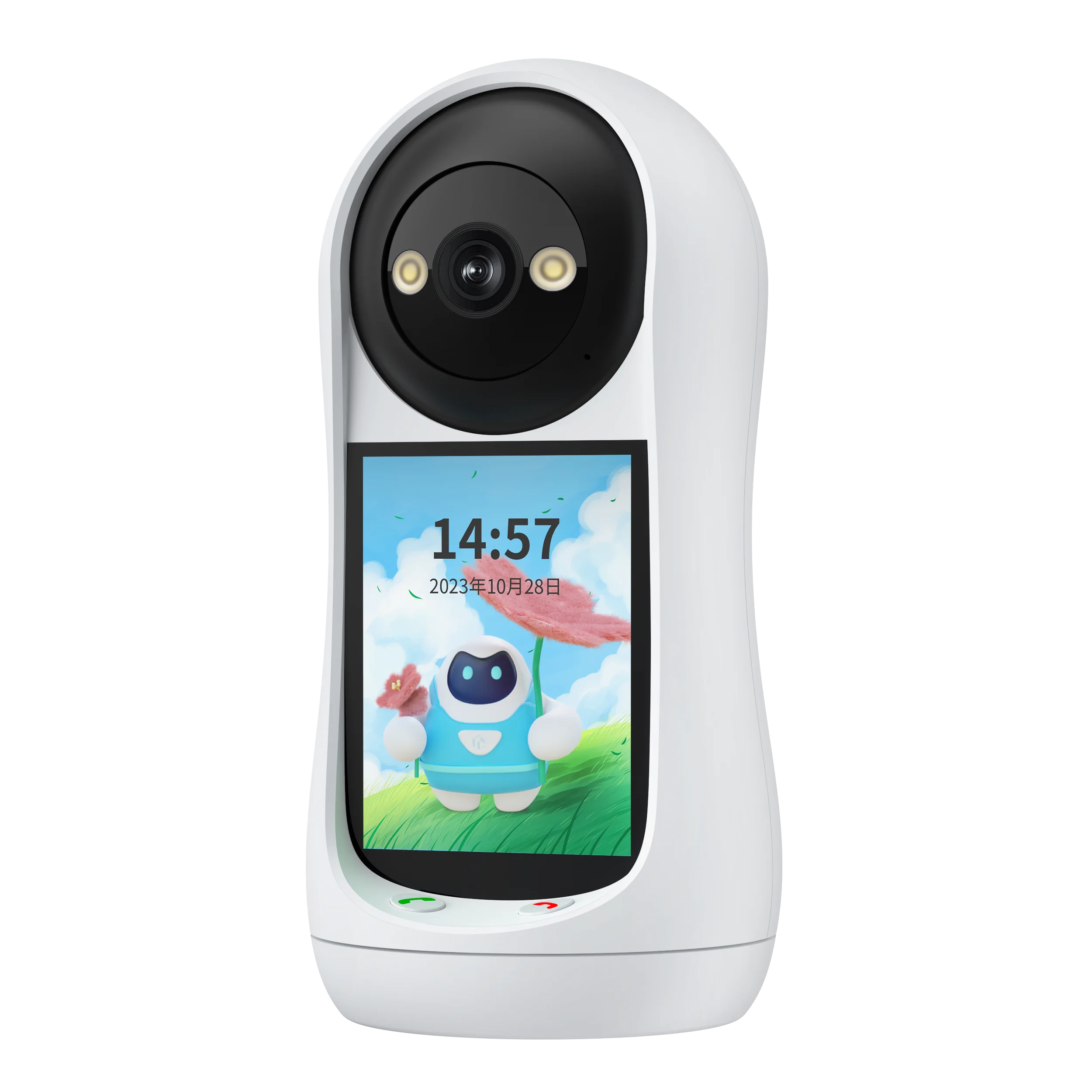 Q23 WiFi Video Camera for Baby and Elderly 3mp Resolution Motion Detection Built-In Mic Micro SD Card Storage Option