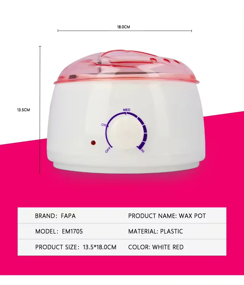 Moehair Good Quality Professional Depilatory Wax Hair Removal Machine  Portable Epilator Depilatory Wax Melt Heater With Wax