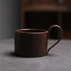 Tazza da 330 ml con manico corto (stile compatto, colore caffè) 200 ml