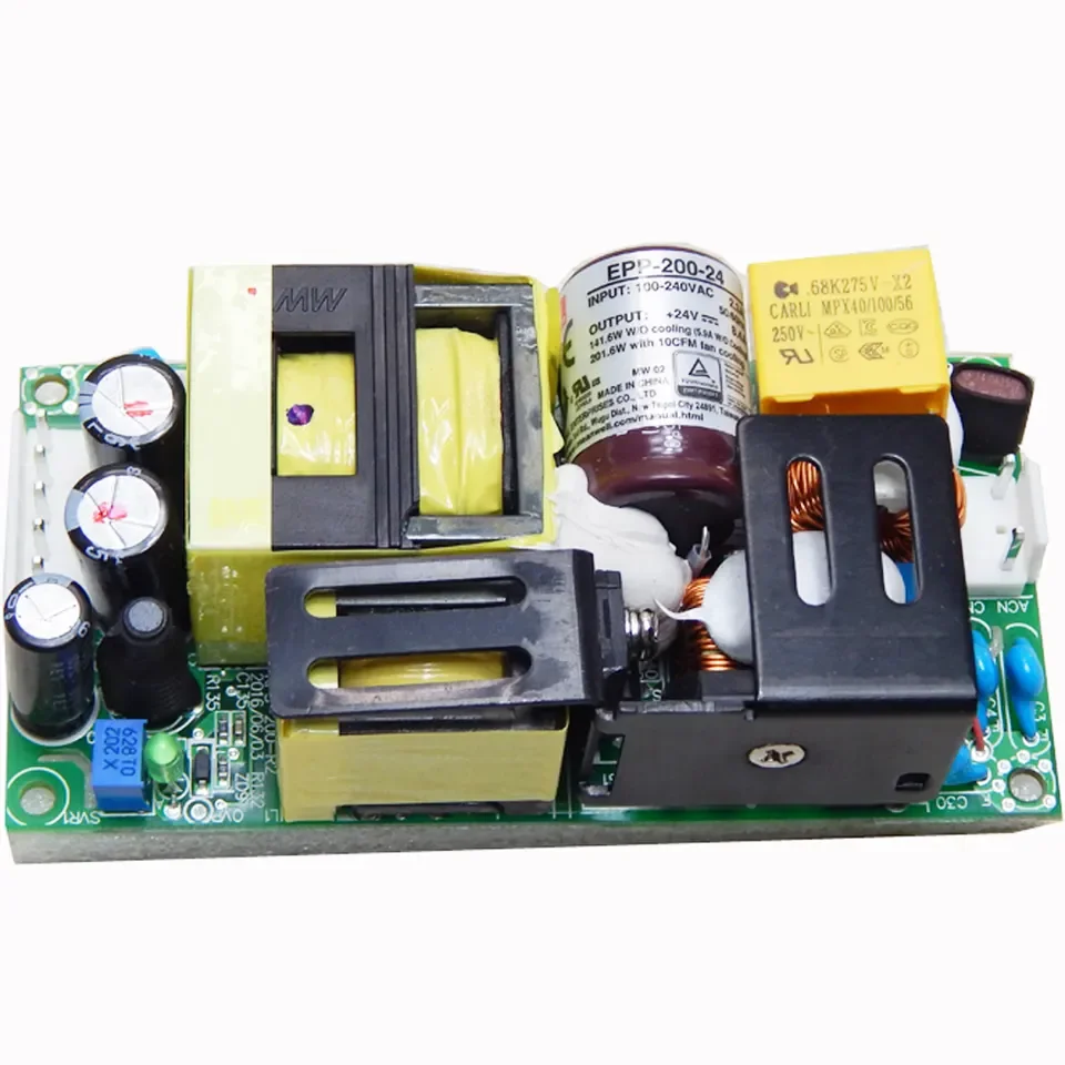 Mean Well Epp-200-24 200w Pfc Function Open Frame Green Pcb Switching ...
