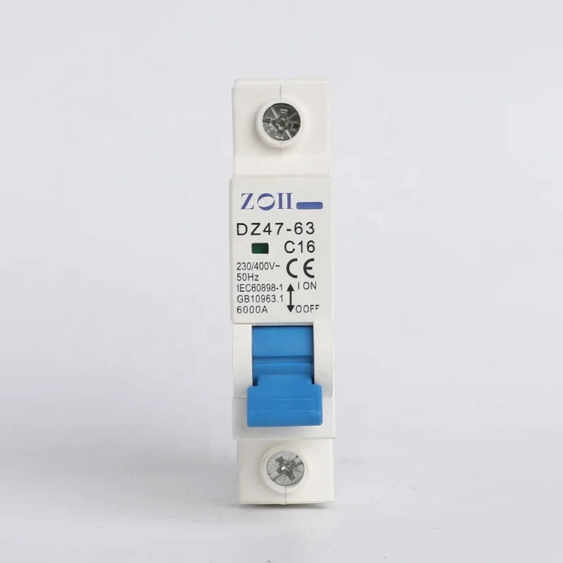2P 3P 4P DC MCB 440V 800V 100A 80A 63A 50A 20A 12V Electric Miniature Circuit Breaker for PV System C Curve Battery Main Switch