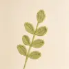 (7Leaves) Flores y ramas de las Cuatro Estaciones - Brotes amarillo pálido