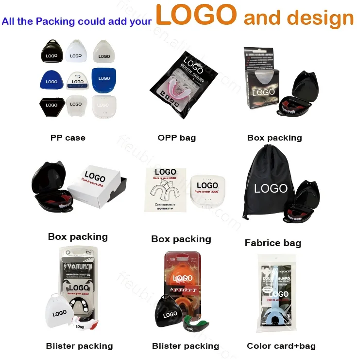 Custom Print Logo Sports Boxing Rugby Mouthpiece Mouth Guard