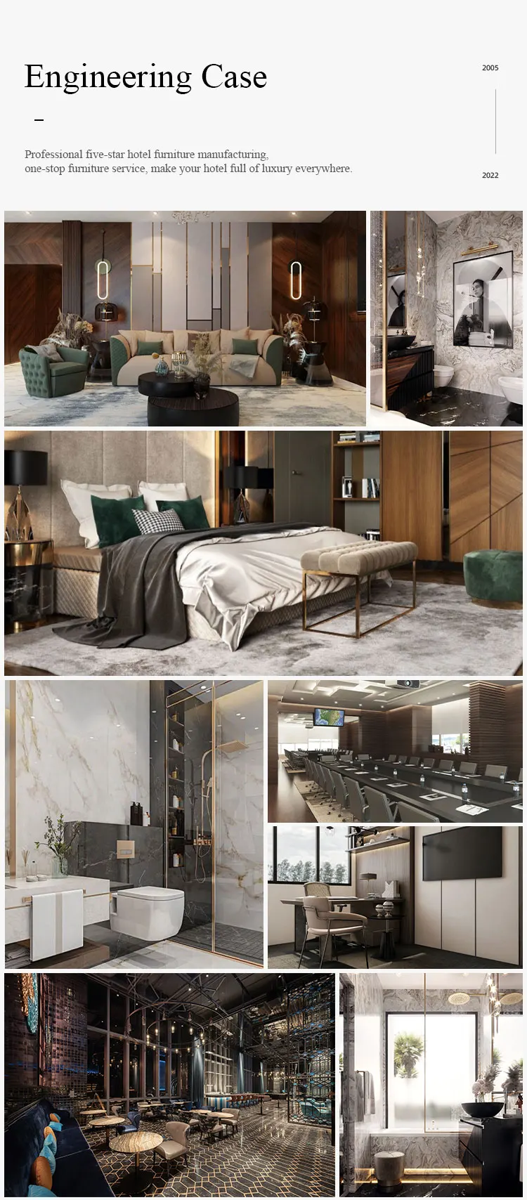 Modern Luxury 5 Star Hotel Interior Design Service Factory Suppliers ...