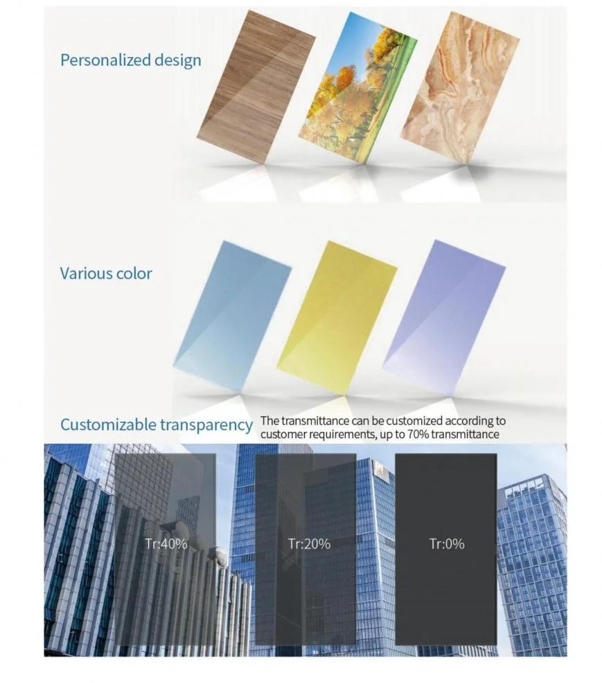 BIPV Double Glass Solar Panels - Transparent & Efficient