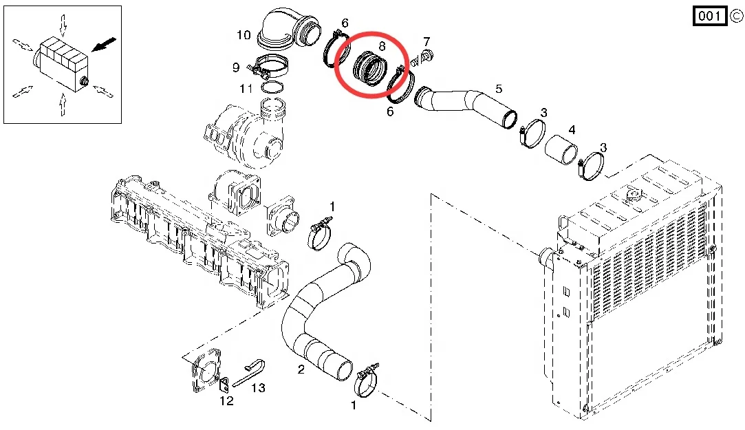 Hi Quality Engine Compensator 04292010 04293572 3183620 For Deutz Tcd2012 Tcd2013 Diesel Engine