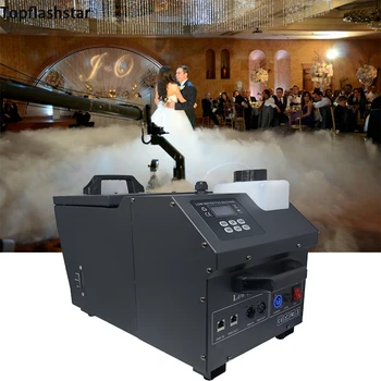 New 1500W Water Base Low Fog Machine Remote DMX512 Low Lying Fog Effect Smoke Machine For Wedding Dj Events