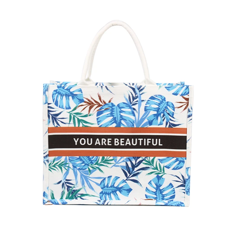 Professional Customized Shopping Bag Reusable Cotton Canvas Tote Bag