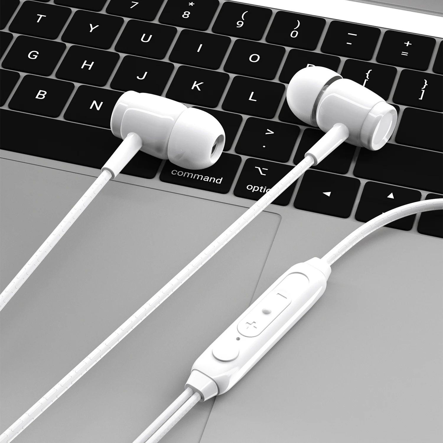 PZXオリジナルイヤホンステレオワイヤード3.5mmインイヤー、マイク付き