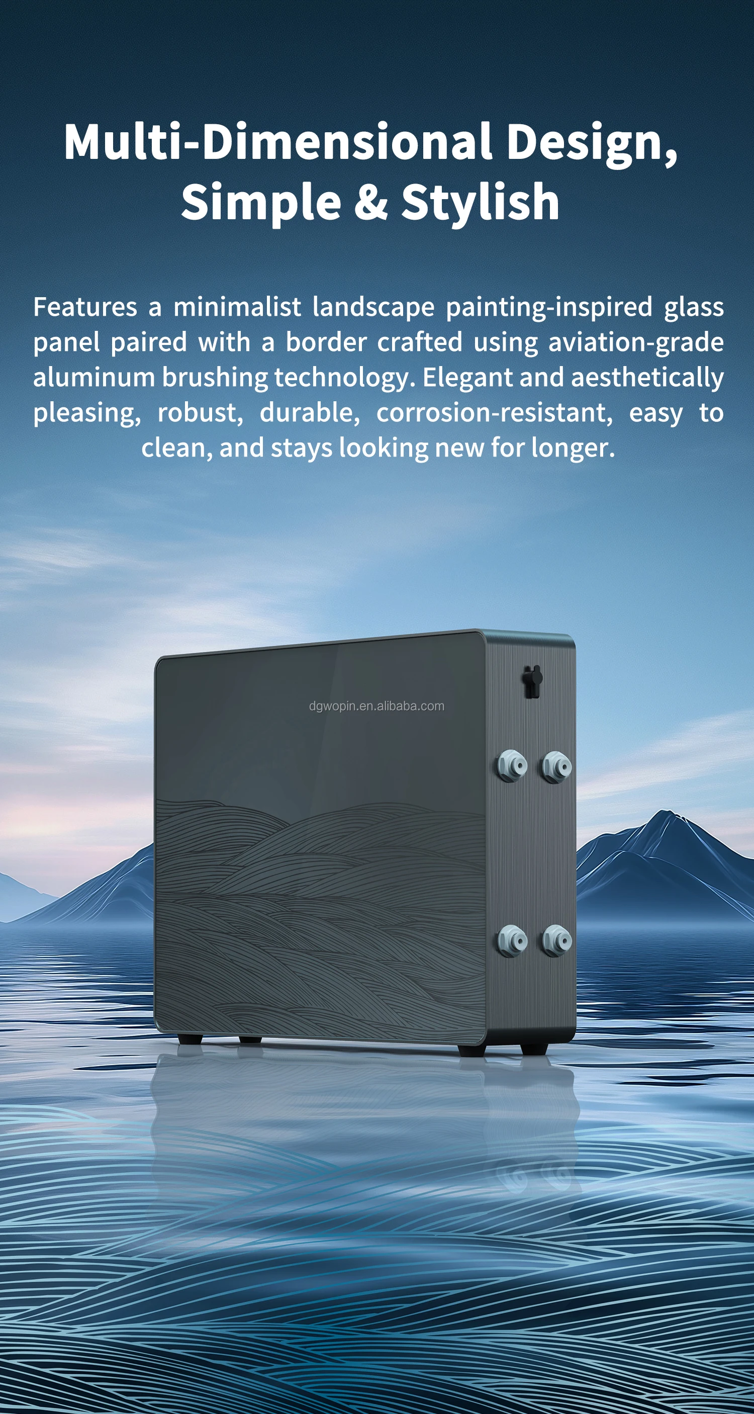 Tragbarer Generator mit SPE- und PEM-Technologie 3000 ppb – Detail 3