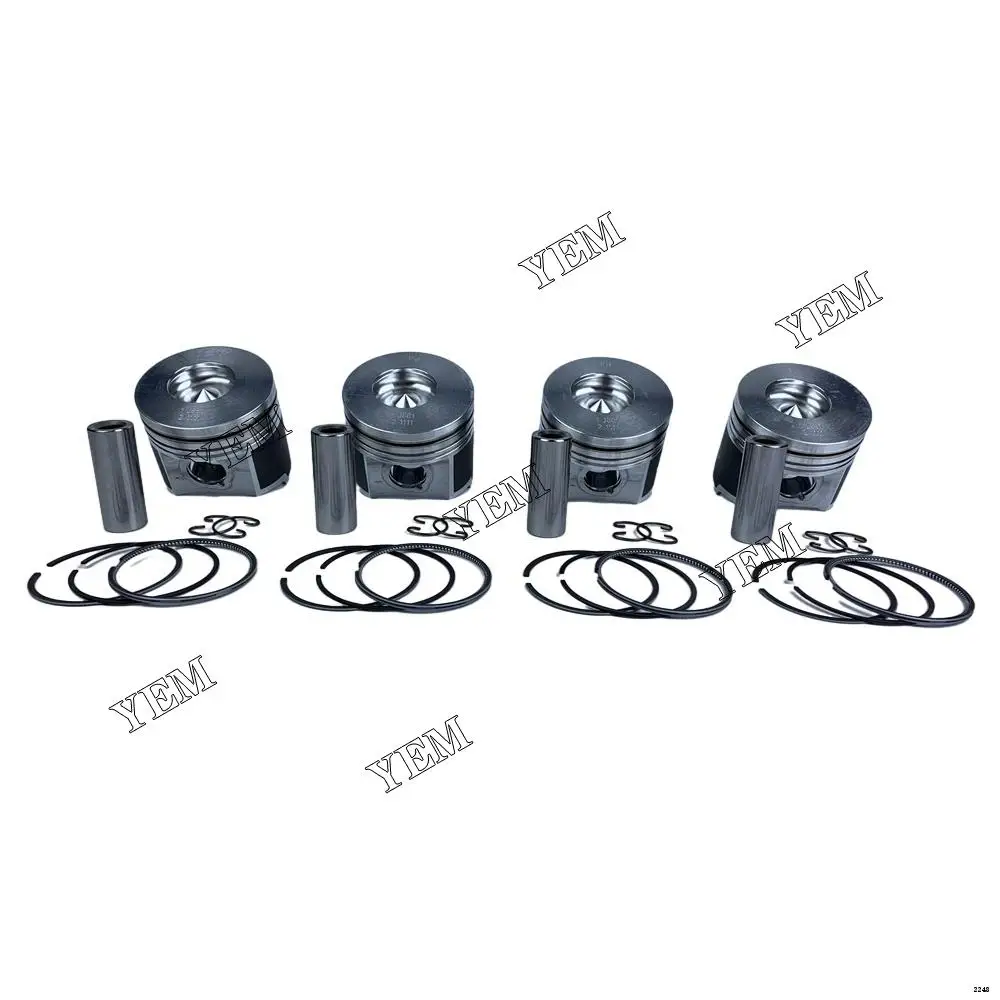 Piston Set With Piston Ring For Kubota V2403