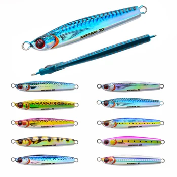CHEERY New Japan Quality 3D Printed 30g/40g Fishing Metal Jig Lure Slow Pitch Jigging Saltwater Fishing Lure Lead Jigbait – Metal Jig – view 4