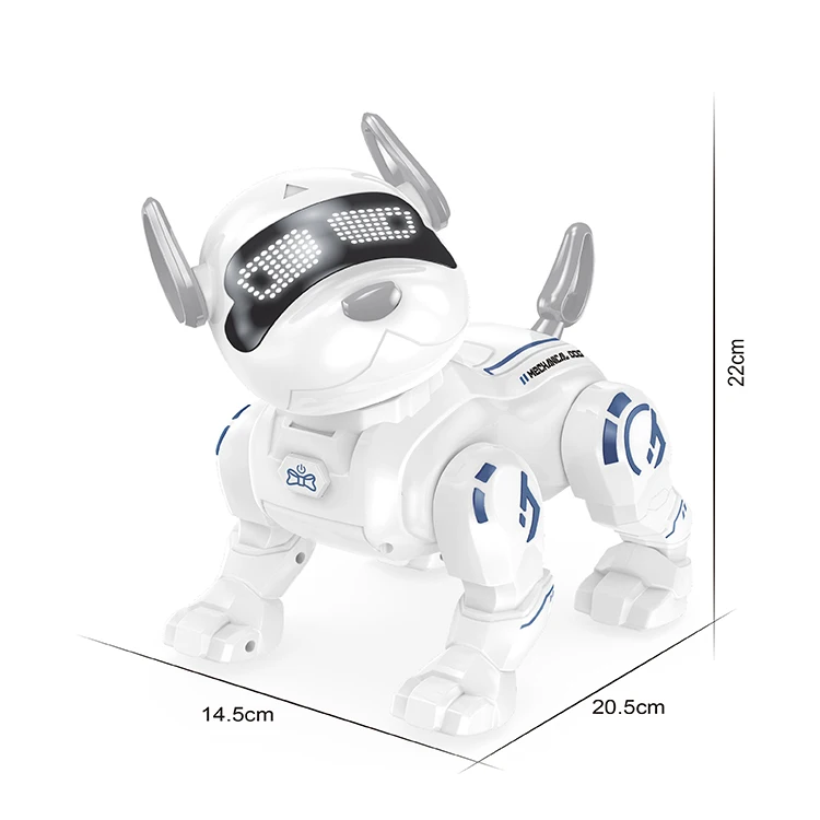 Russian Packing Pet Smart Remote Control Robot Dog Programmable Head Touch Sensing Walking Dog RC Toy Robots