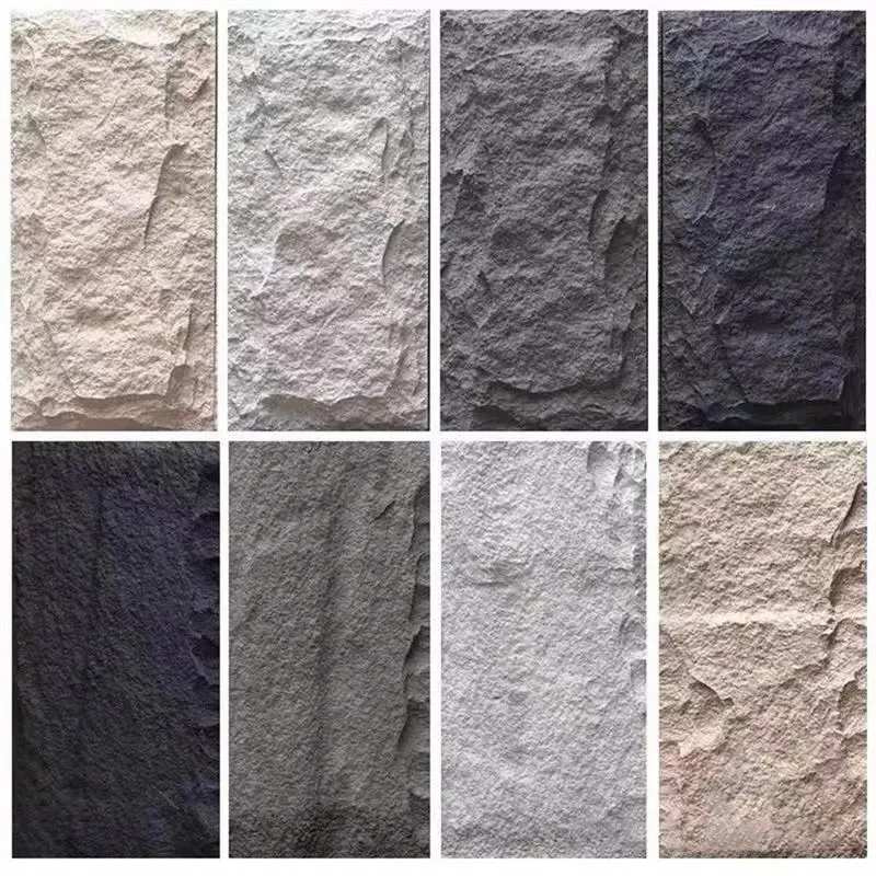 New Light Weight Artificial Stone Pu Foam Stone Cladding Panel for Decorative Design Wall