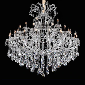 Hight Quality Large European Gold Traditional Maria Theresa Crystal Chandelier For Hotel Project