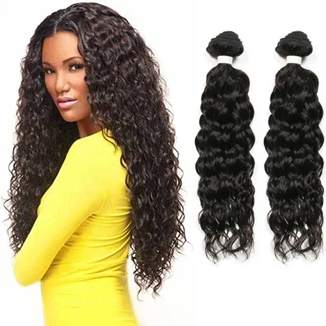 Fascinating Water Wave Bundles - Wholesale Mink Brazilian Hair display picture 3