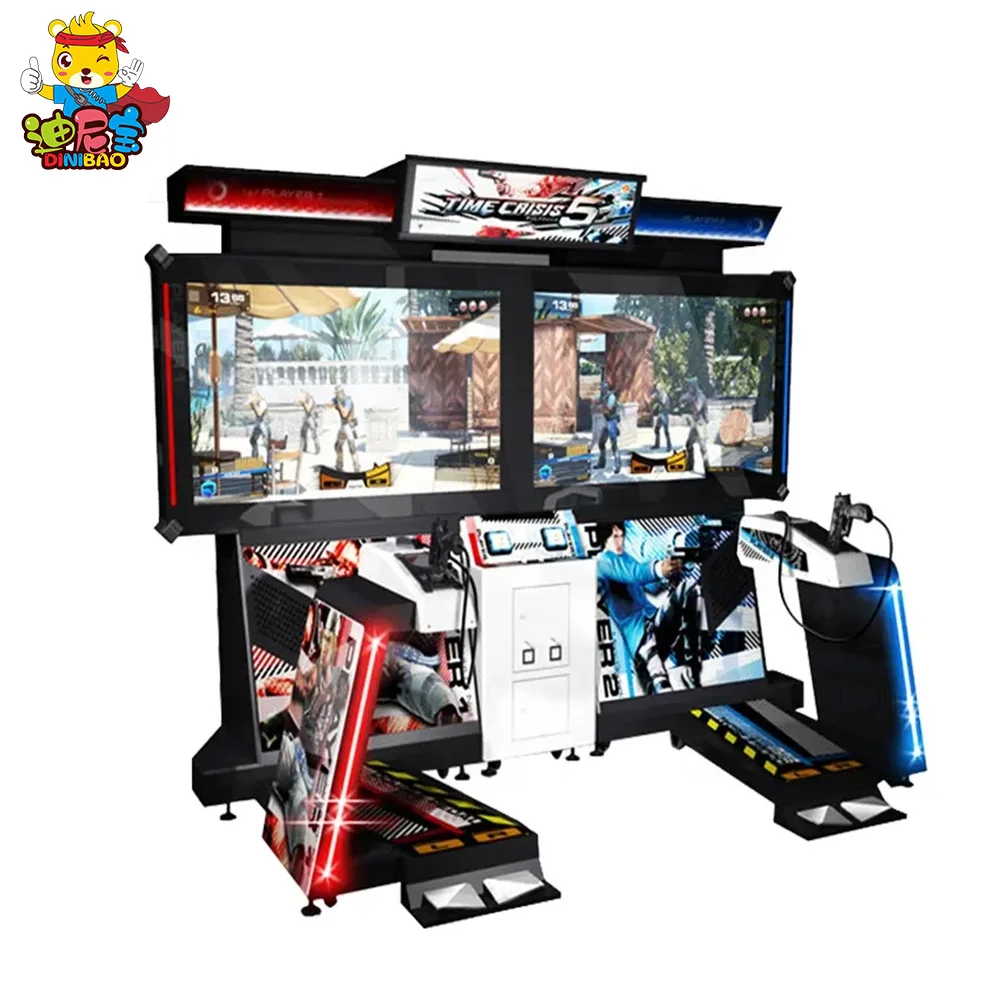トップコイン式電子屋内アーケードマシン タイムクライシス5