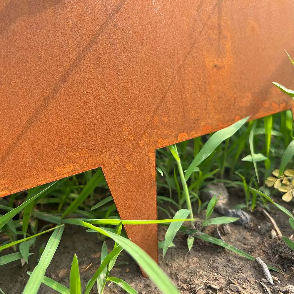 Garden Lawn Edging High Quality Corten Steel Landscape Aluminium Multi 