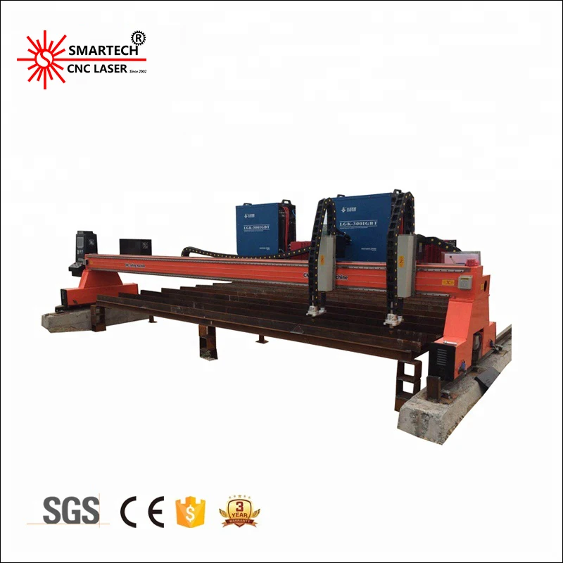 New Design Gantry CNC Plasma Cutting Machine Stepper Motor 0-150mm Thickness Metal Sheets