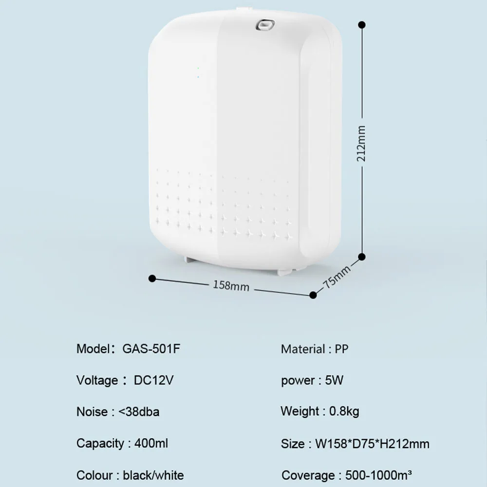 Wisekleen High Quality Commercial Aroma Diffuser Smart Electric Scent Diffuser Elegant Essential Oil Machine