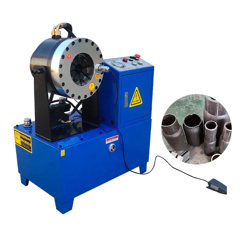 Steel Tube Pipe End Forming Machine Pipe Head Reduce Diameter Joints Pressing Pipe Shrinking Machine Tube Reducing Machine