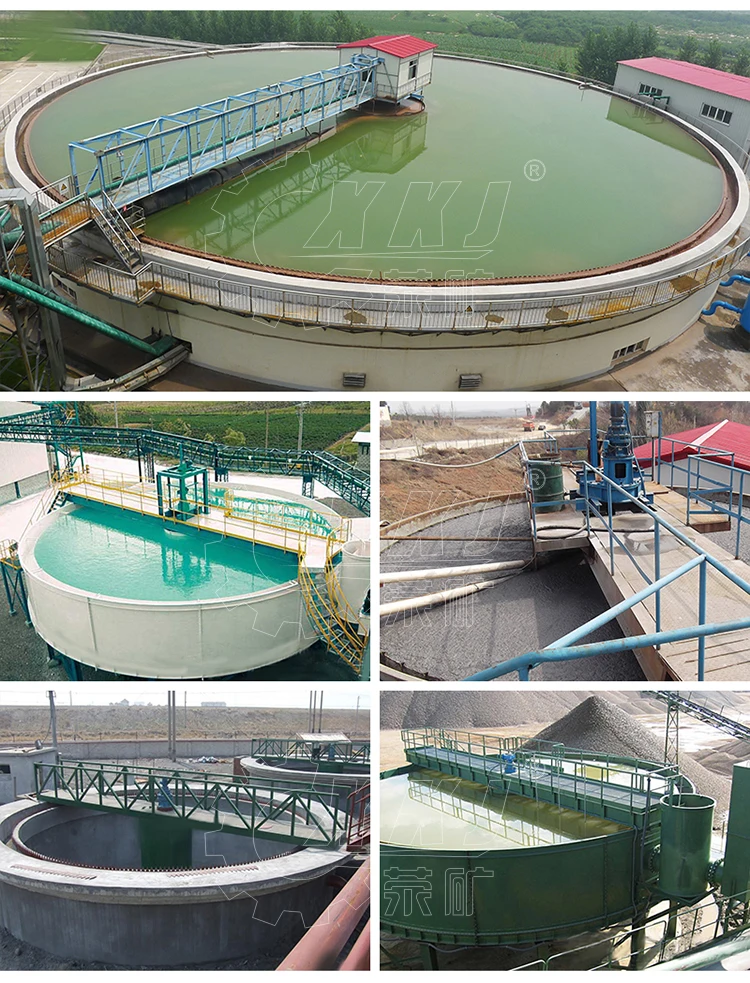 Slurry Thickener Equipment For Gold Ore Plant Concentrator Tailings