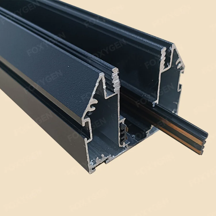 48v magnetic track light rail for stretch ceiling-1