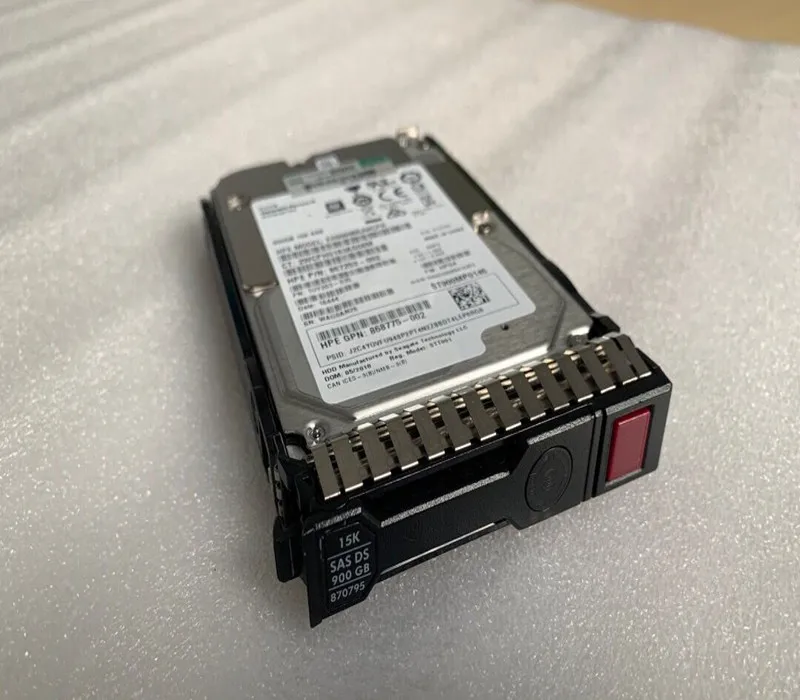 HPE 900GB 15K 12G SAS HDD - High Performance Server Storage