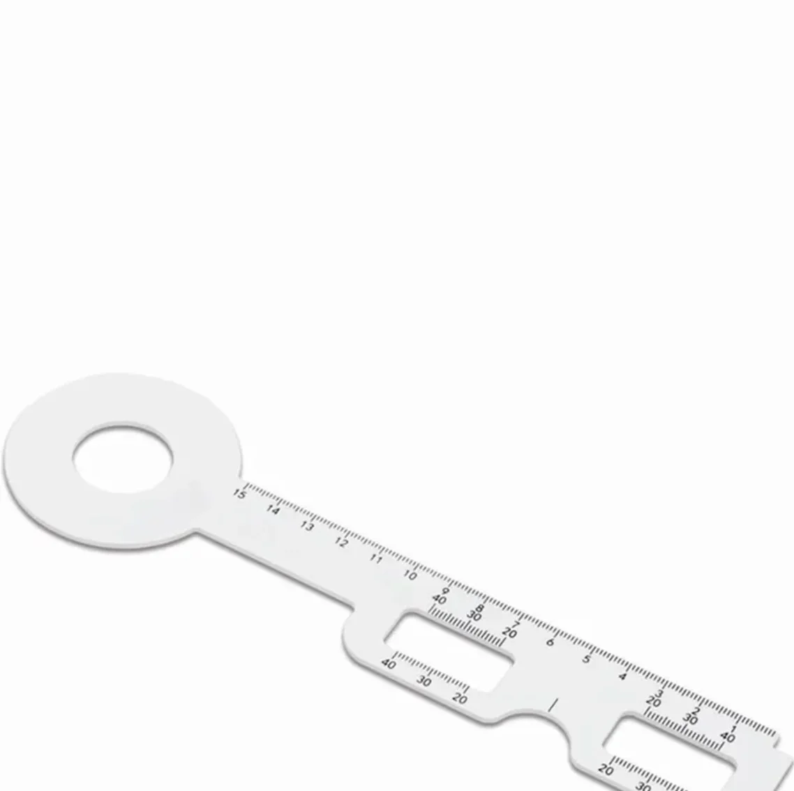 Optometry Medical Eye for Test Equipment Ophthalmology Optical PD Ruler Plastic Eye Occluder with 1 Year Warranty