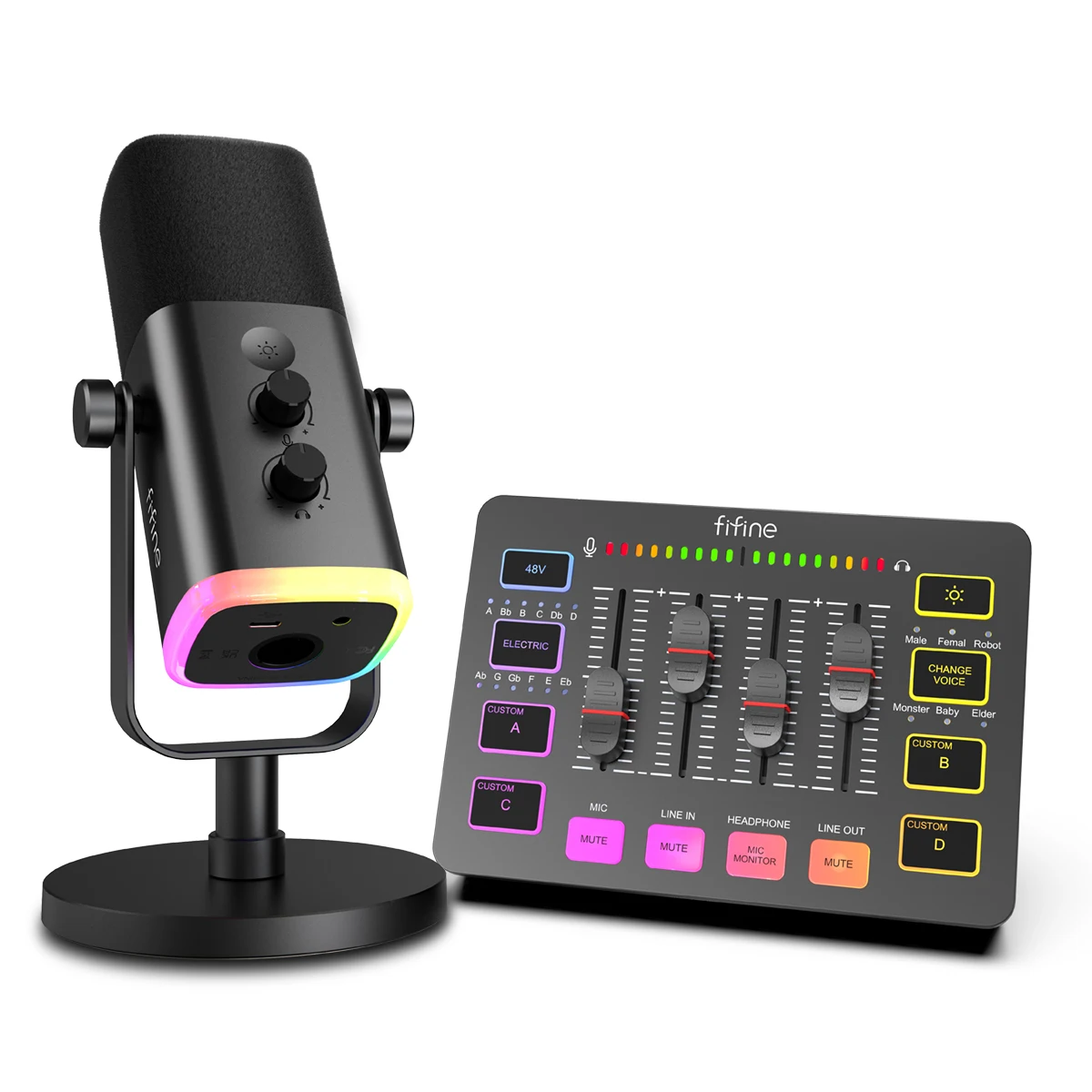 Fifine KS 5 & BM 88 セット Fifine BM88 Mikrofon Standı Sehpası Ayaklığı : Amazon.com.tr