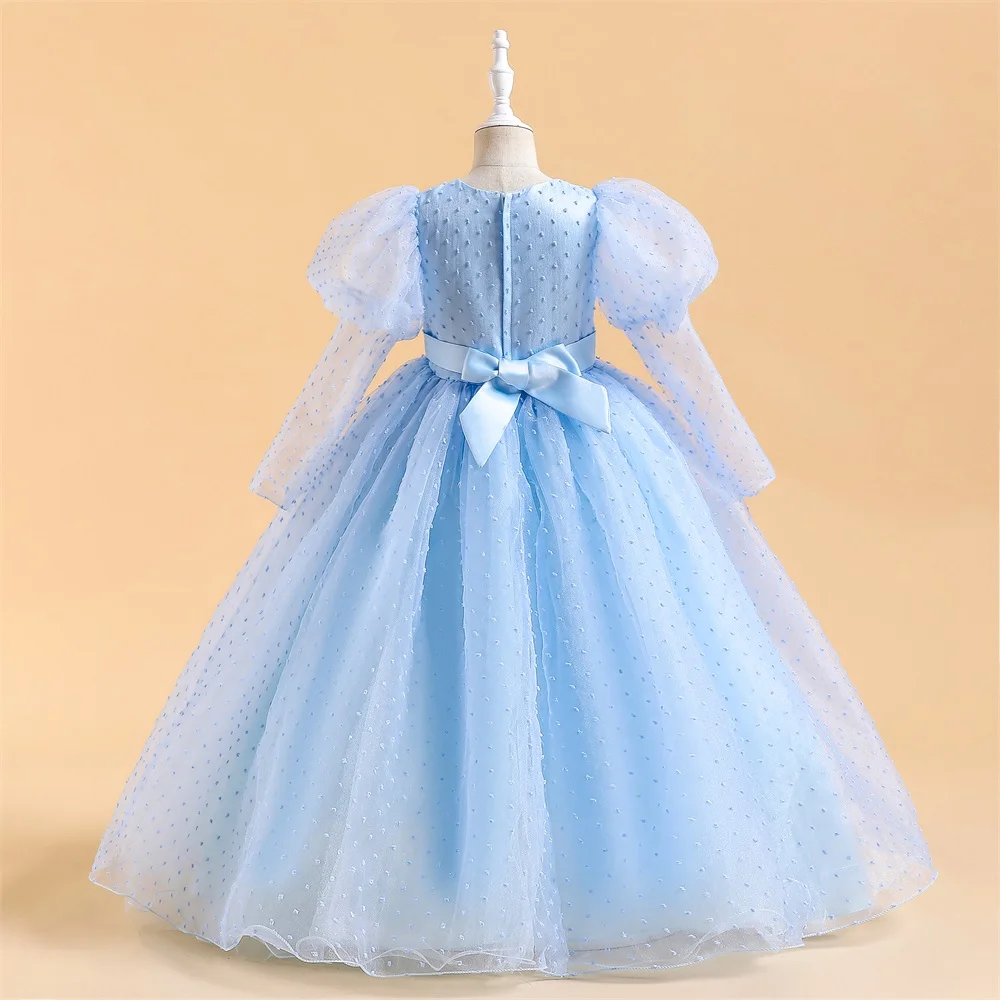 MQATZ Long Sleeves Kids Party Dress Perfect for 10-12 Year Girls