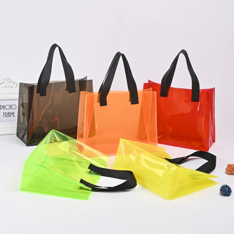 Custom Low Moq Luxury Shopping Bag Plastic Carry Shopping Packaging Bag