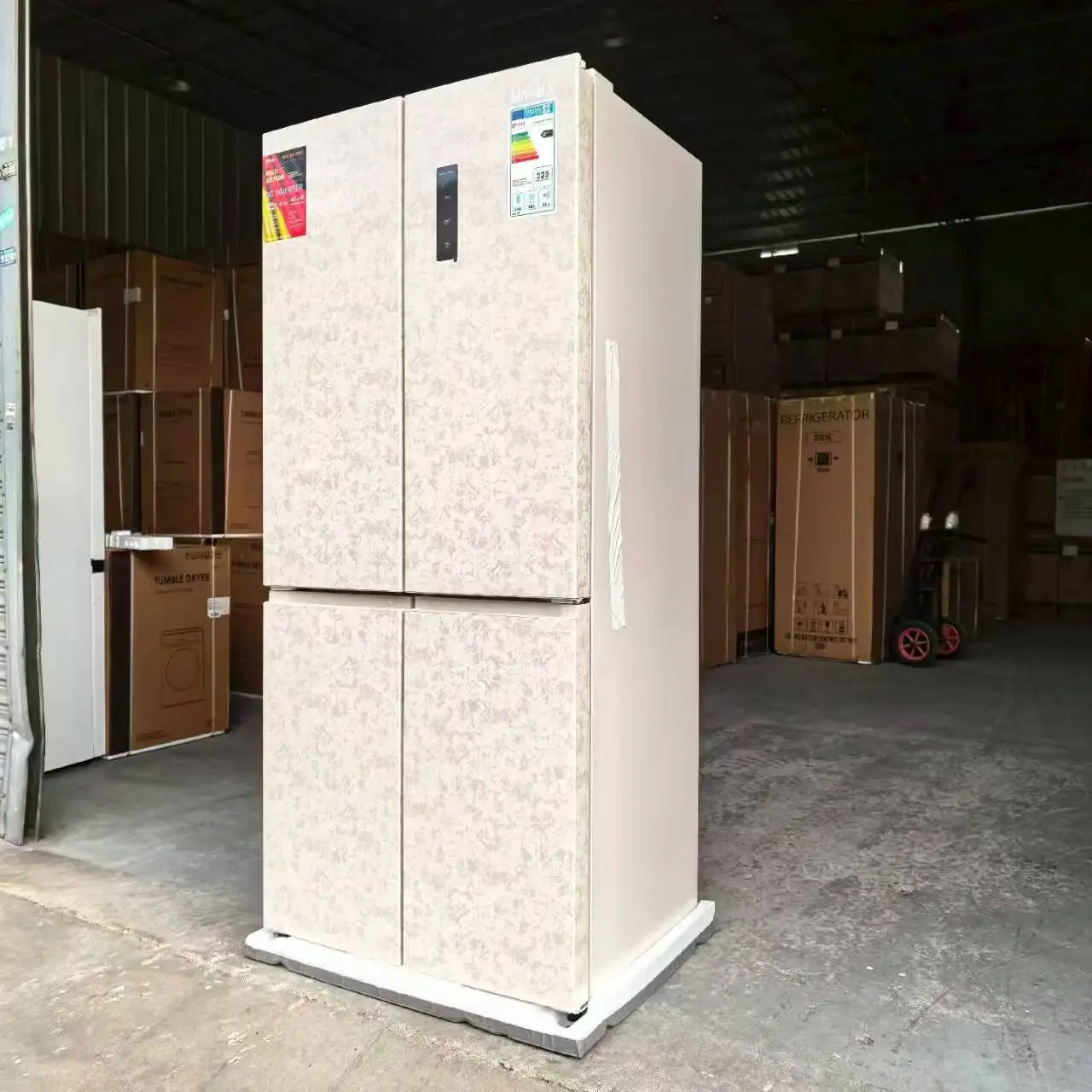 X 506L Large Capacity Home Refrigerator - 4 Doors & Efficient Cooling