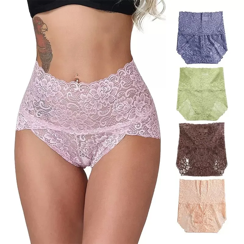 Women plus size lingerie (60-100kg) bowknot lace sexy hip mid waist breathable  underwear panty, Women's Fashion, New Undergarments & Loungewear on  Carousell