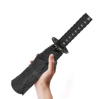 Folding Automatic Samurai Sword Umbrella main image 1